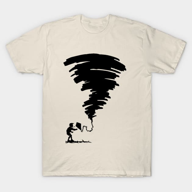 Fly a Kite in a Hurricane T-Shirt for Kids T-Shirt by LGull2018